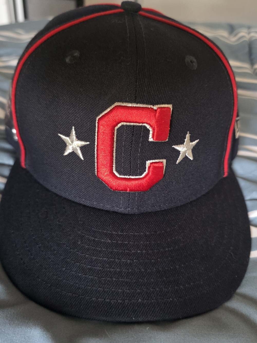 New Era Cleveland Indians 2010 ASG All Star Game 59FIFTY Fitted Hat 7 1/4 Navy